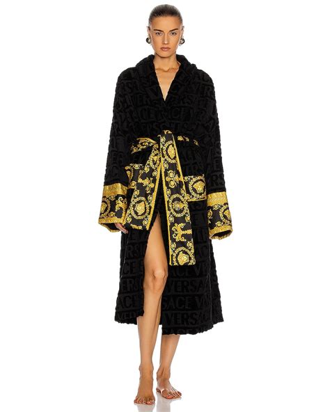 versace robe used|versace bath robes for women.